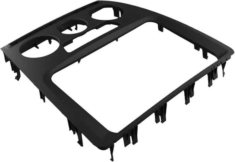 Black Car Radio Frame DVD GPS Navigation MP5 Panel Cover For Skoda Octavia 2007 2009 - Image 1